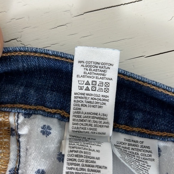 LUCKY BRAND JEANS SWEET STRAIGHT SIZE 2/26R - Picture 6 of 10